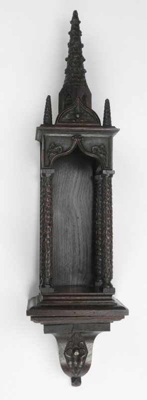 Continental carved wall niche, 31"h (1 of 2)