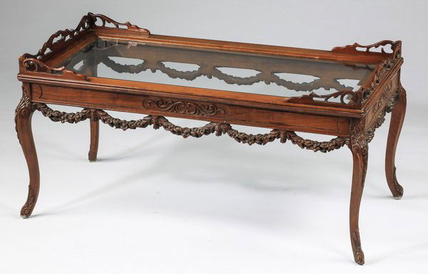 French style cocktail table, 36"w (1 of 1)