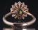 Yellow sapphire, diamond, & 14k rose gold ring - 2