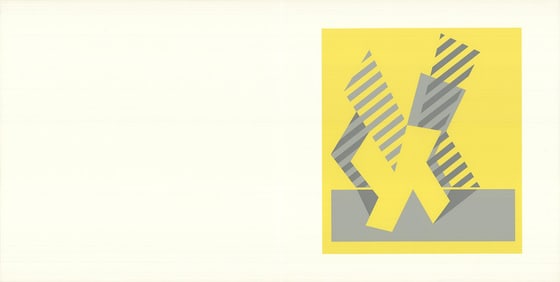 Josef Albers - Formulation: Articulation III - 1972 Serigraph 15" x 40"