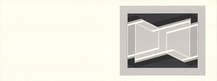 Josef Albers - Formulation: Articulation Portfolio 1, Folder 29 - 1972 Serigraph 15" x 40"