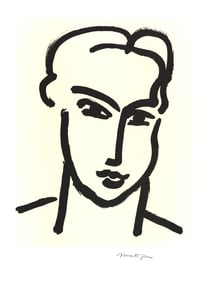 Henri Matisse - Grande Tete De Katia - 1995 Offset Lithograph 23.5" x 17.75"