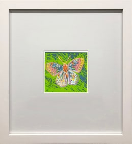 Andy Warhol - Endangered Species: San Francisco Silverspot Butterfly - 1992 Offset Lithograph 7" x