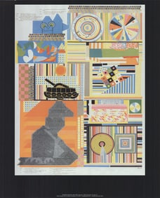 Eduardo Paolozzi - Experience - 2010 Offset Lithograph 23" x 19"