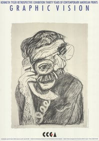 David Hockney - Graphic Vision - 1995 Offset Lithograph 40.5" x 28.5"