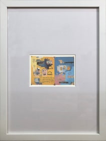 Jean-Michel Basquiat - Hardware Store - 1992 Offset Lithograph 4.25" x 6"