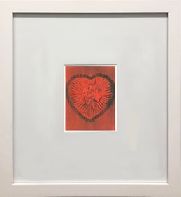 Andy Warhol - Heart (Candy Box with Bowl) - 1992 Offset Lithograph 7" x 5"