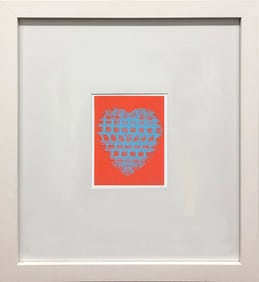Andy Warhol - Heart (Open Candy Box) - 1993 Offset Lithograph 7" x 5"