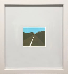 Allan D'Arcangelo - Highway U.S. 1, Number 5 - 1992 Offset Lithograph 5" x 7"