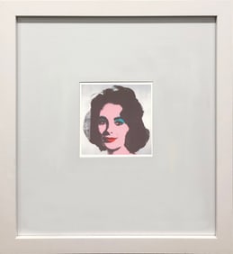 Andy Warhol - Liz - 1993 Offset Lithograph 7" x 5"