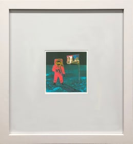 Andy Warhol - Moonwalk - 1992 Offset Lithograph 7" x 5"