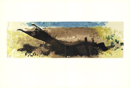Georges Braque - Bord de Mer - 1960 Lithograph 15" x 22"