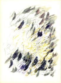 Jean Rene Bazaine - Composition - 1960 Lithograph 15" x 11"