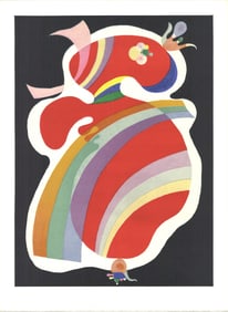 Wassily Kandinsky - Composition III-179 - 1969 Lithograph 15" x 11"