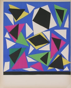 Henri Matisse - L'Escargot (avant lettre) - 1952 Lithograph 26.25" x 21.5"