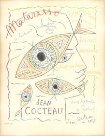 Jean Cocteau - Matarasso - 1957 Giclee 24.75" x 19"