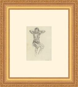Henri Matisse - Planche XLII - 1920 Lithograph 9.5" x 7"