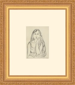 Henri Matisse - Planche XLVII - 1920 Lithograph 9.5" x 6.75"