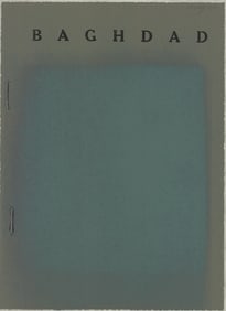 R.B. Kitaj - Baghdad - 1972 Serigraph - SIGNED 20" x 14.5"