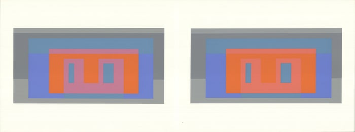 Josef Albers - Formulation: Articulation I - 1972 Serigraph 15" x 40"