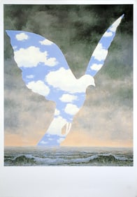 Rene Magritte - La Grande Famille - 2002 Offset Lithograph 39.25" x 27.5"