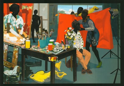 Kerry James Marshall - Mastry - 2016 Offset Lithograph 22.75" x 32.75"