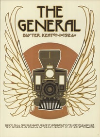 David Lance Goines - The General - 1978 Offset Lithograph 15.25" x 11.25"