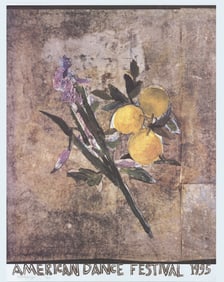 Roberto Juarez - American Dance Festival 1995 - 1995 Mixed Media - SIGNED 55.75" x 43.75"