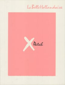 Ian Hamilton Finlay - La Belle Hollandaise - 1967 Serigraph - SIGNED 22.25" x 17"