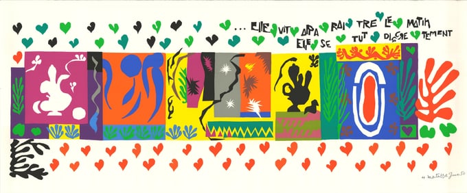 Henri Matisse - Mille et Une Nuits - 1994 Serigraph 34.5" x 83.5"