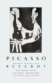 Pablo Picasso - Reverdy - 1967 Lithograph 28.5" x 18.5"