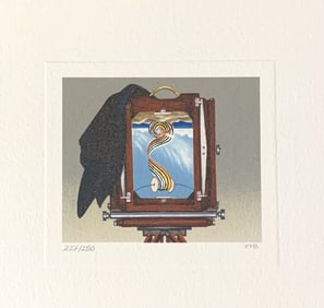 Fanny Brennan - Deardorff - 1992 Lithograph - SIGNED 6" x 7"