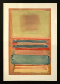 Mark Rothko - No. 11 - Offset Lithograph 35.75" x 32.75"