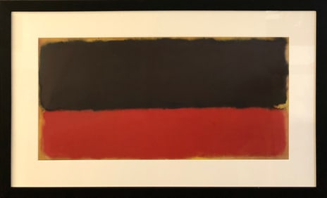 Mark Rothko - No. 31, 1951 - Offset Lithograph 18" x 35.5"