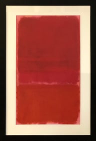 Mark Rothko - No. 37 - Offset Lithograph 31.75" x 18.75"