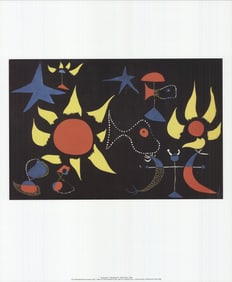Joan Miro - Self-Portrait II - 2010 Offset Lithograph 22.75" x 19"