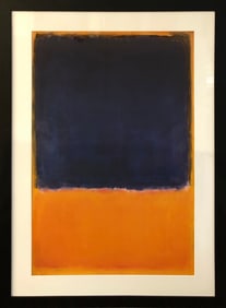 Mark Rothko - Untitled, 1950 - Offset Lithograph 35.75" x 23.75"