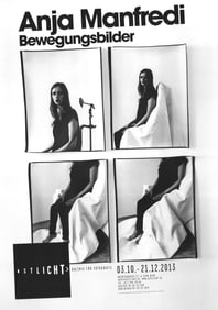 Anja Manfredi - A Gesture is Exposed - 2013 Offset Lithograph 33" x 23.5"