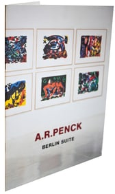 A. R. Penck : BERLIN SUITE - 1990 Book 10" x 8.5"