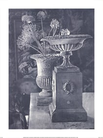 Esteban Chavez - Allium Urns - 1997 Offset Lithograph 32" x 24"