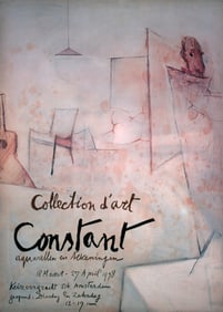 Constant - Collection d'art - 1978 Offset Lithograph 23.5" x 16.75"