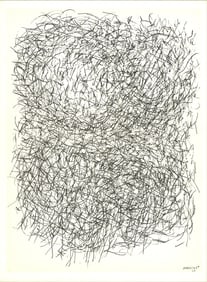 Jean Rene Bazaine - Composition VIII - 1968 Lithograph 15" x 11"