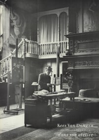 Kees van Dongen - Dans Son Atelier - 1989 Offset Lithograph 27.5" x 19.75"