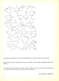 Pablo Palazuelo - Fractured Lines - 1970 Lithograph 15" x 11"