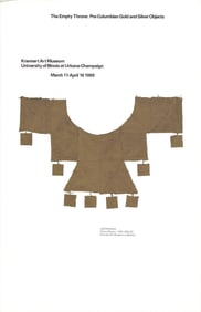 Artist Unknown - Gold Necklace - 1989 Offset Lithograph 17" x 11"