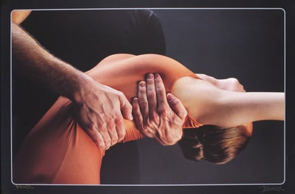 Harvey Edwards - Hands - 2002 Offset Lithograph - SIGNED 24" x 36"