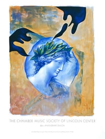 Carlo Maria Mariani - Incoronato/Enthroned - 1999 Serigraph 33.25" x 25"