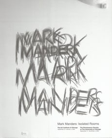 Mark Manders - Isolated Rooms - 2003 Offset Lithograph 24" x 18"