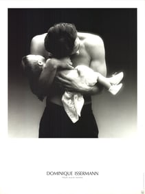 Dominique Issermann - Man and Baby - Offset Lithograph 31.5" x 23.75"