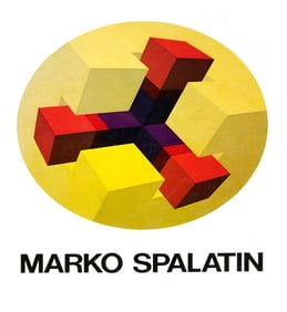 Marko Spalatin Graphic Work 1968-1978 - 1979 Book 11.25" x 8.75"